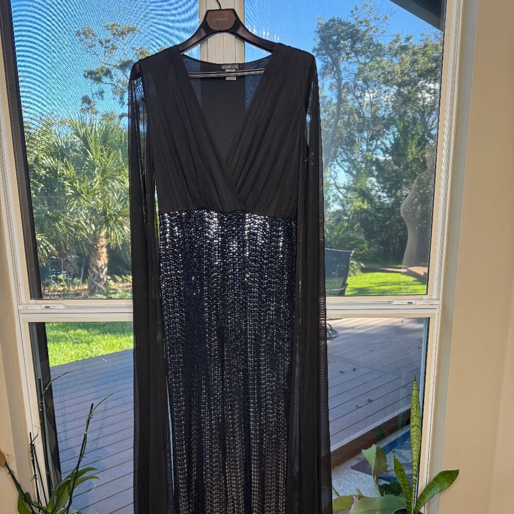 Black Sequin Romper